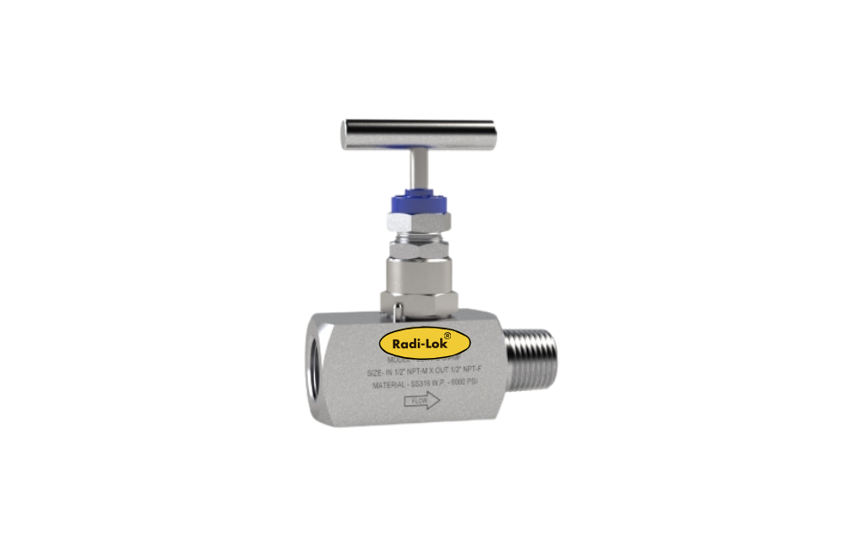 Screwed Bonnet Needle Valve - NPT Male X NPT Female
